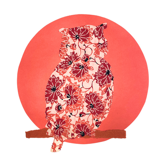 Silhouette POD - Professional Prints - Owl & Moon